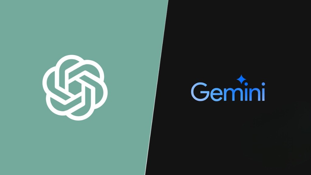 Gemini vs ChatGPT Comparação