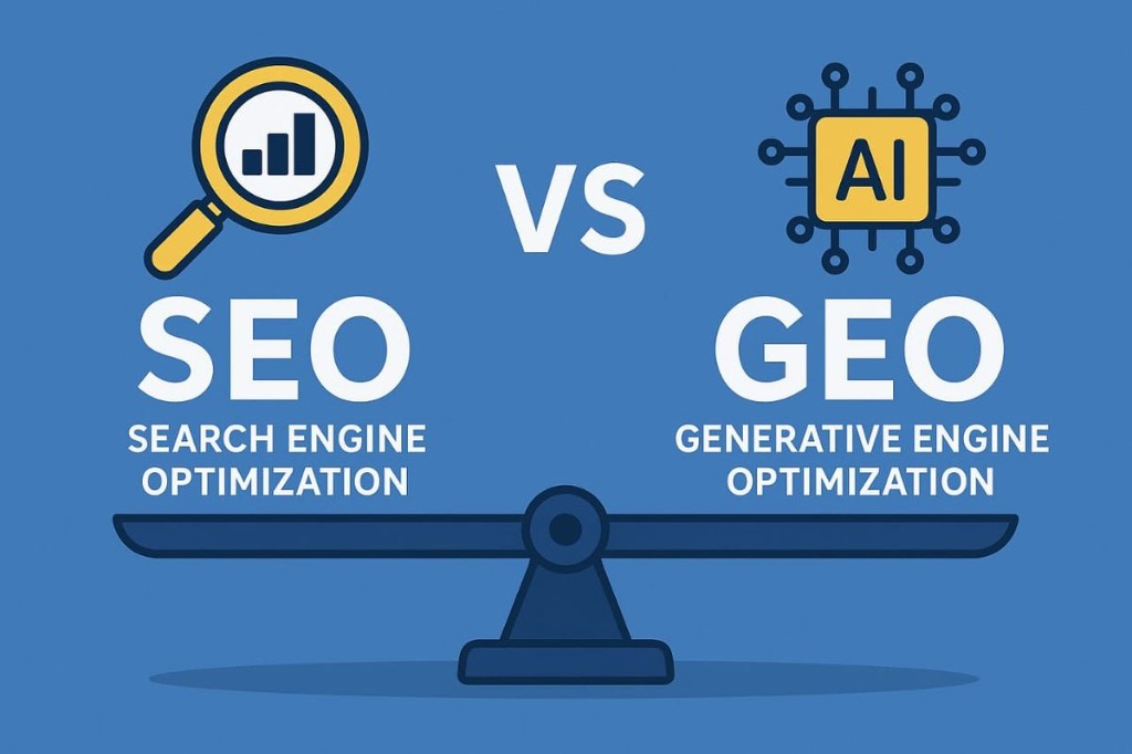 GEO vs SEO Comparação
